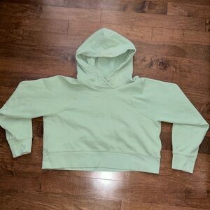 Size 8, cropped, oversized, lululemon hoodie